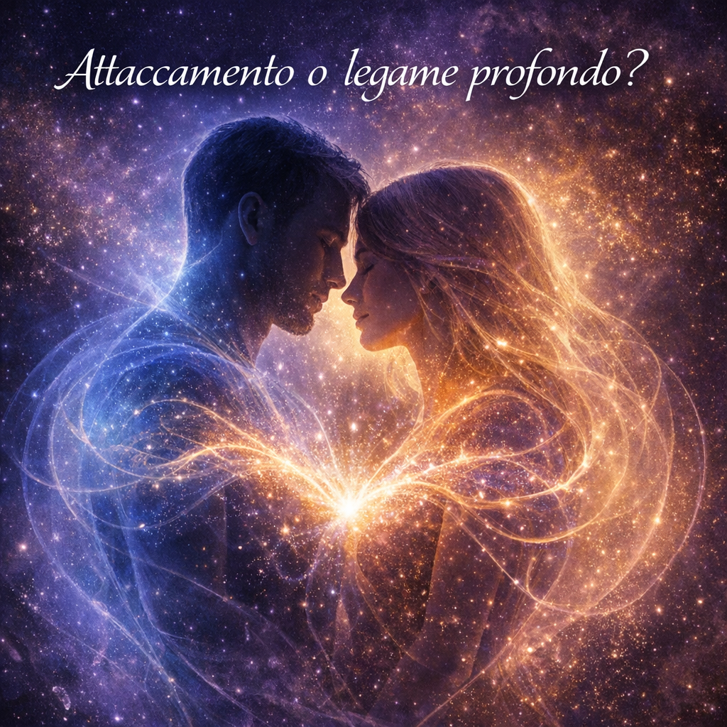 Quando non è ossessione: la differenza energetica tra attaccamento e legame profondo