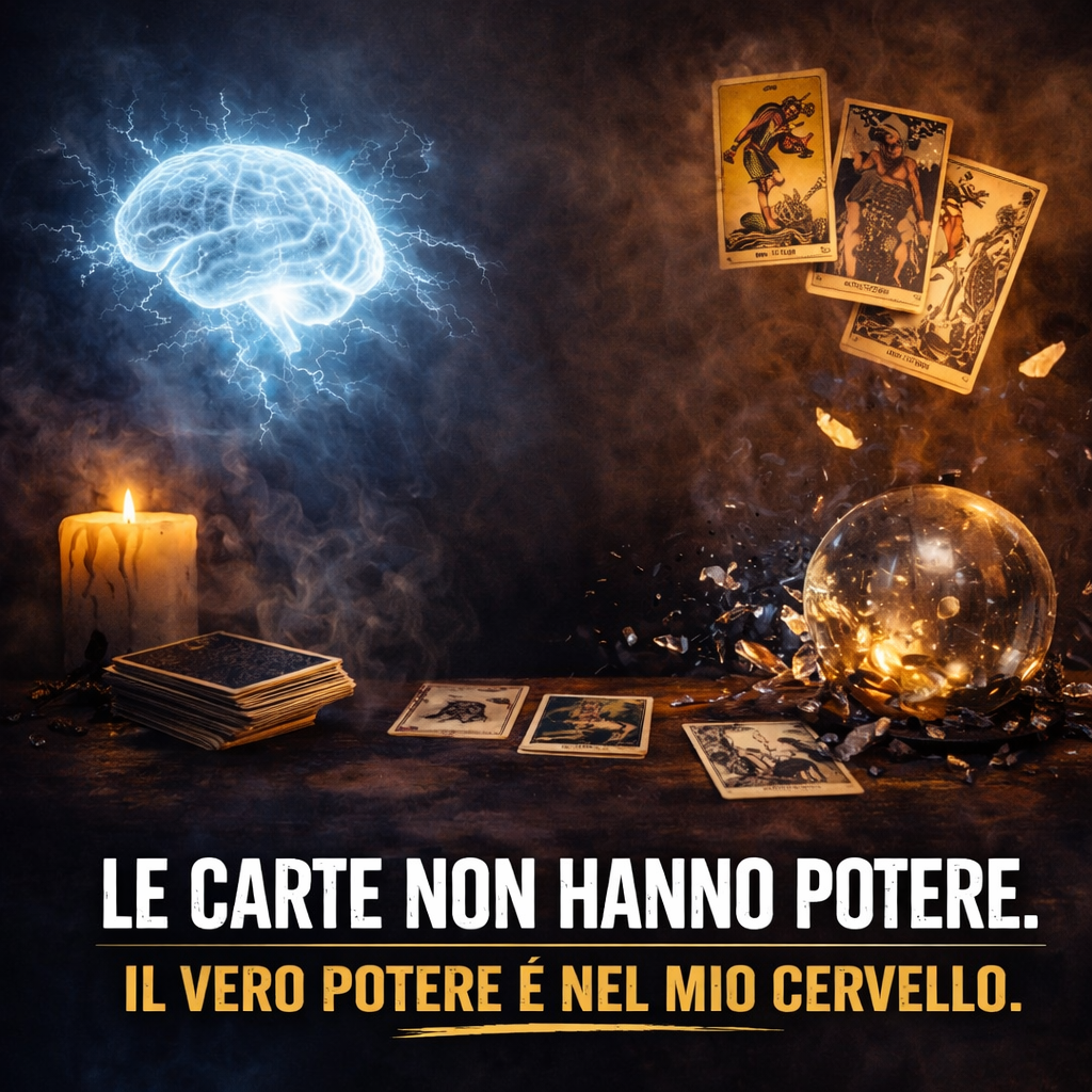 Le carte non hanno alcun potere: il vero lavoro di predizione lo faccio io